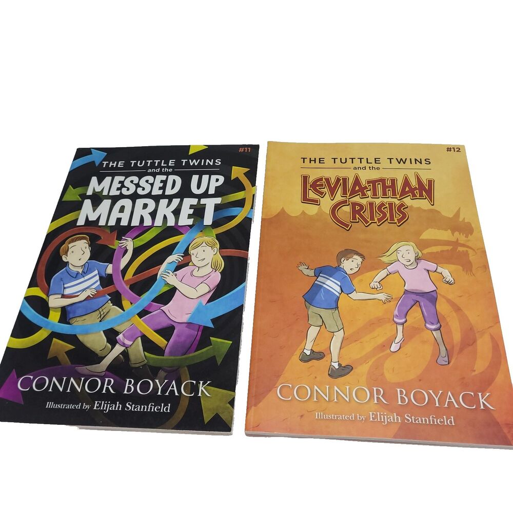 Series Set THE TUTTLE TWINS 1-12 first 12 in Connor Boyack Paperback Book lot - Picture 11 of 11